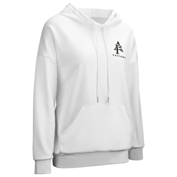 Sweat à capuche blanc FATIAMI – Image 4