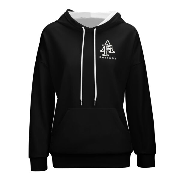 Sweat à capuche noir FATIAMI