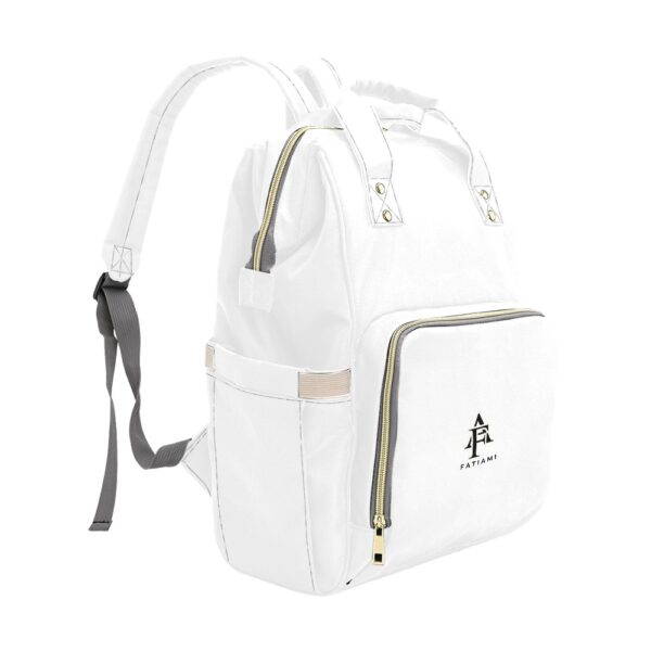 Sac à dos multifonction blanc FATIAMI – Image 3