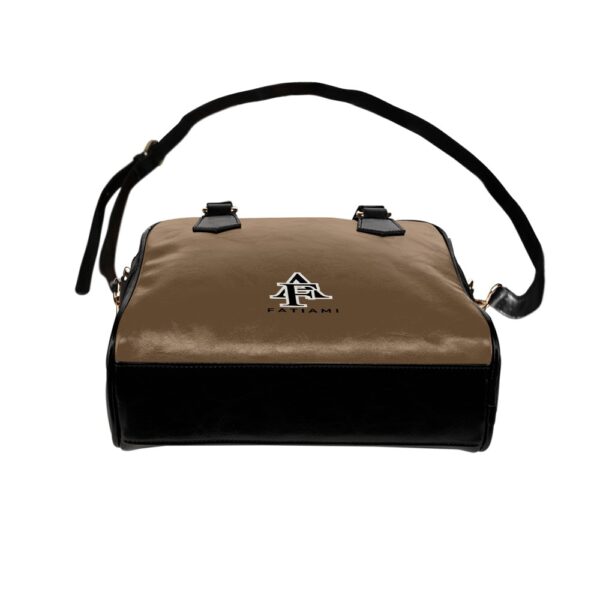 Sac à main à bandoulière Marron noir FATIAMI – Image 3