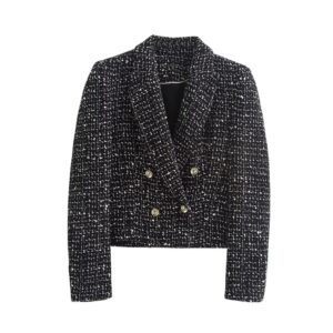Veste de costume à col et manches longues