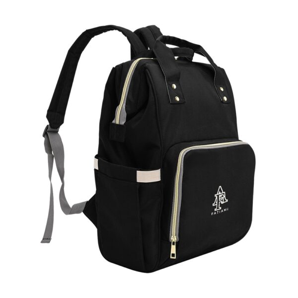 Sac à dos multifonction noir FATIAMI – Image 3