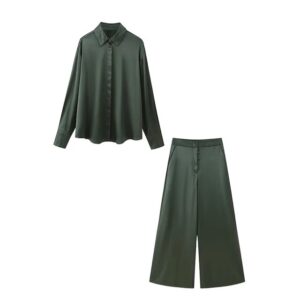 Ensemble 2 pièce pour femme pantalon large