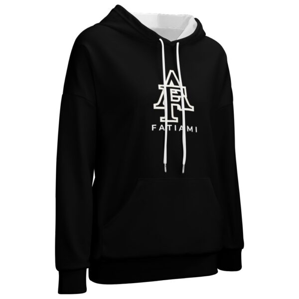 Sweat à capuche noir FATIAMI – Image 3