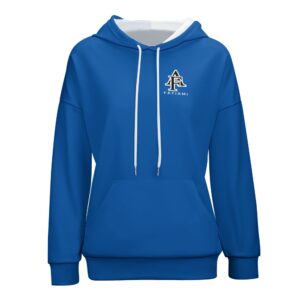 Sweat à capuche bleu royal, dos neutre FATIAMI