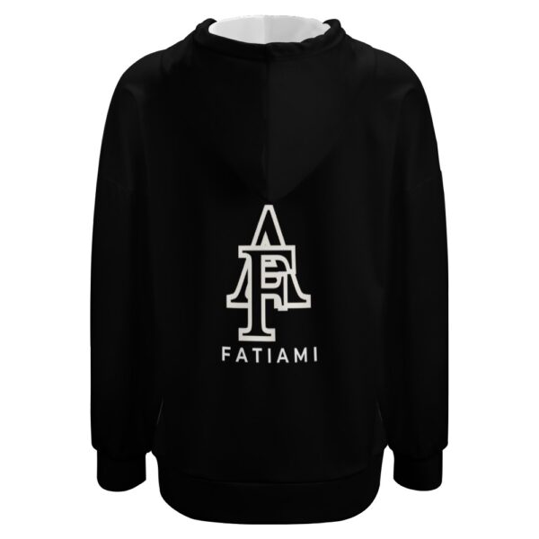 Sweat à capuche noir FATIAMI – Image 5