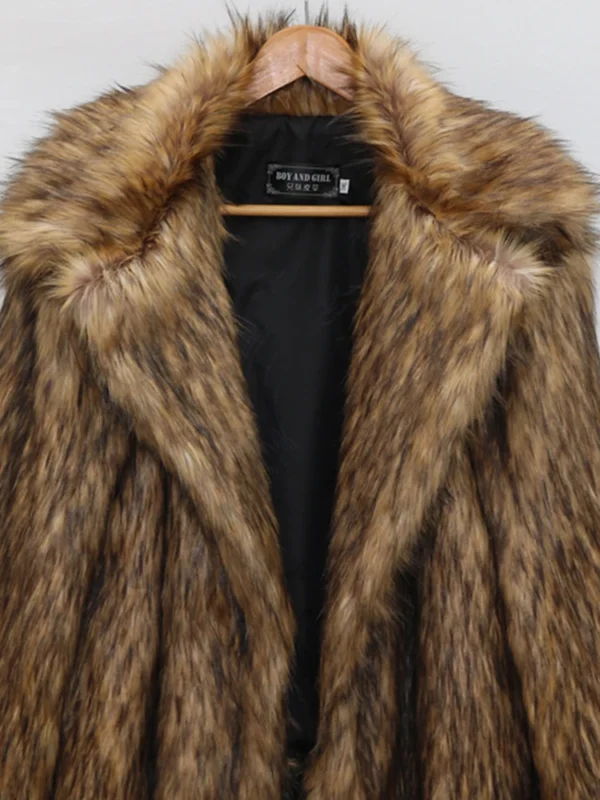Veste long faux fur – Image 4