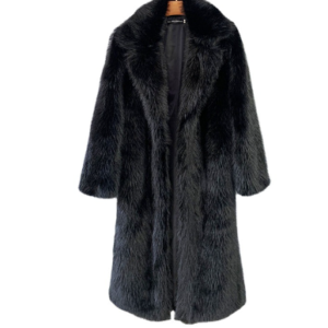 Faux fur coat