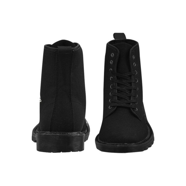 Bottes noir à lacets pour femme – Image 5