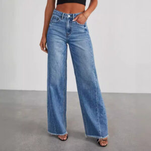 Wide leg jeans