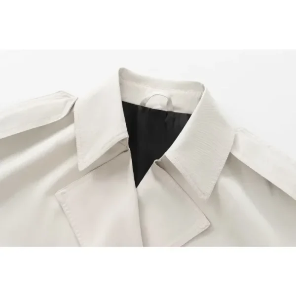Trench coat coupé – Image 2