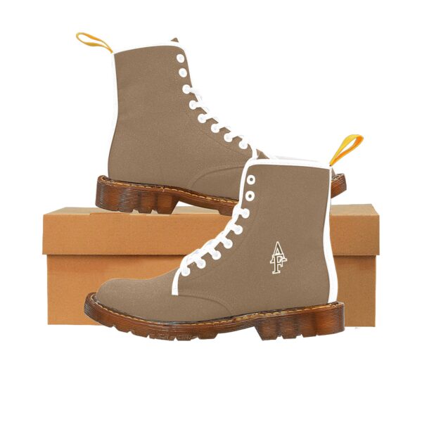 Bottes marron à lacets pour femme – Image 2