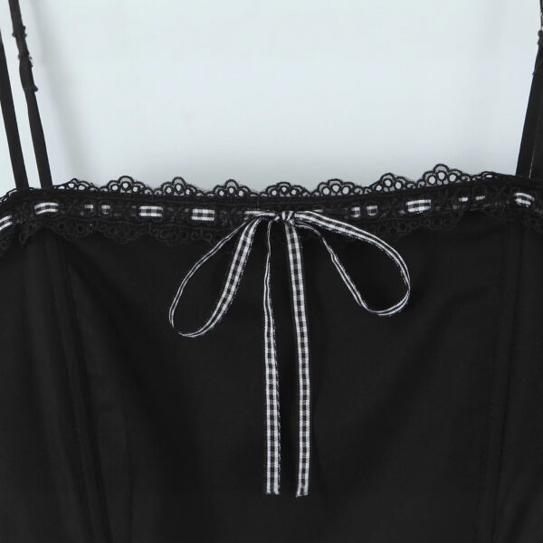 Lace Strap Summer Dress – Image 2