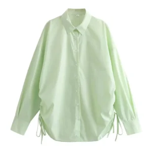 Green Long Sleeve Shirts