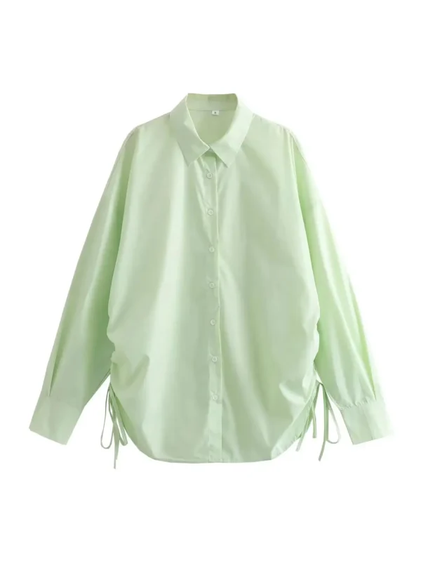 Green Long Sleeve Shirts
