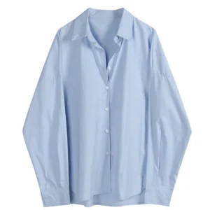 Oversized Long Sleeve Blouse