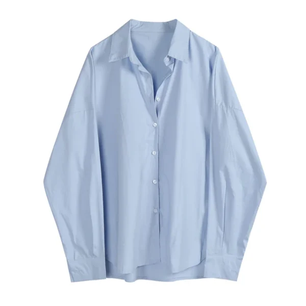 Oversized Long Sleeve Blouse – Image 3