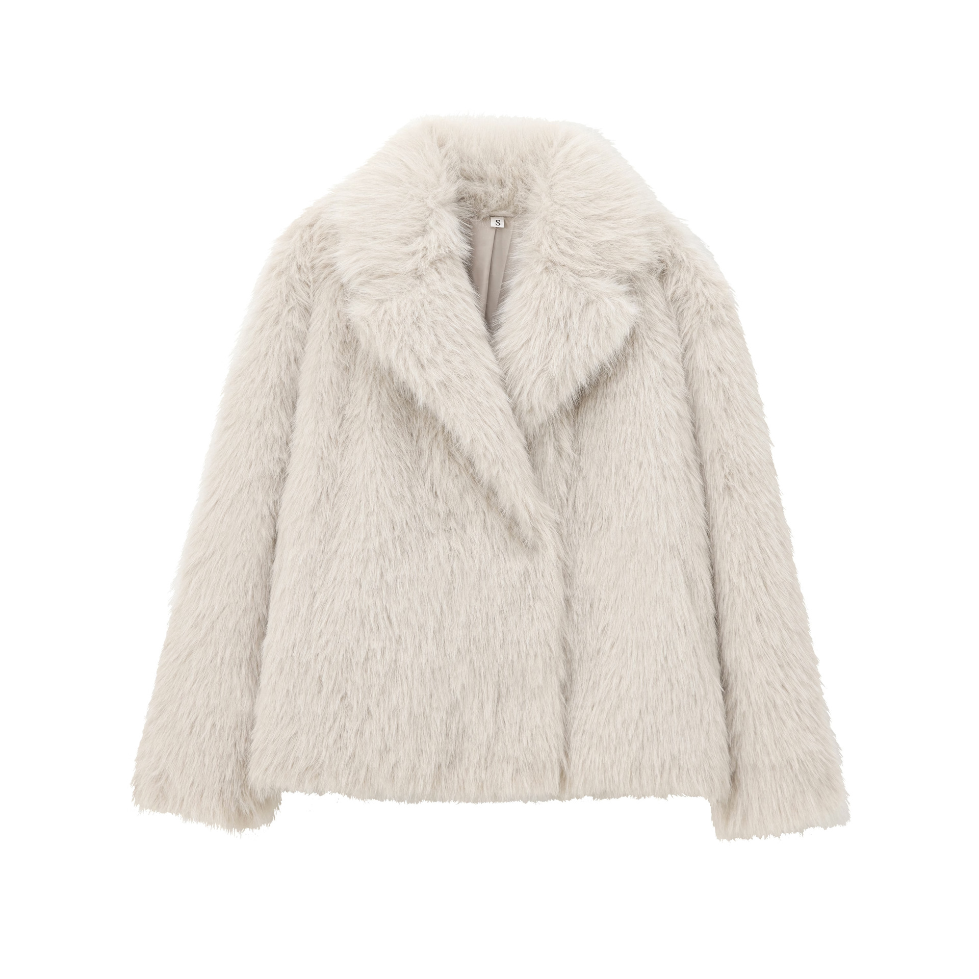 Faux fur coat