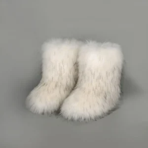 Fuzzy Platform Boots
