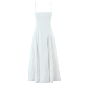 Long strapless camisole dress